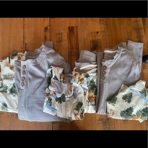 Burt’s Bees Matching Family Holiday Christmas Pajamas